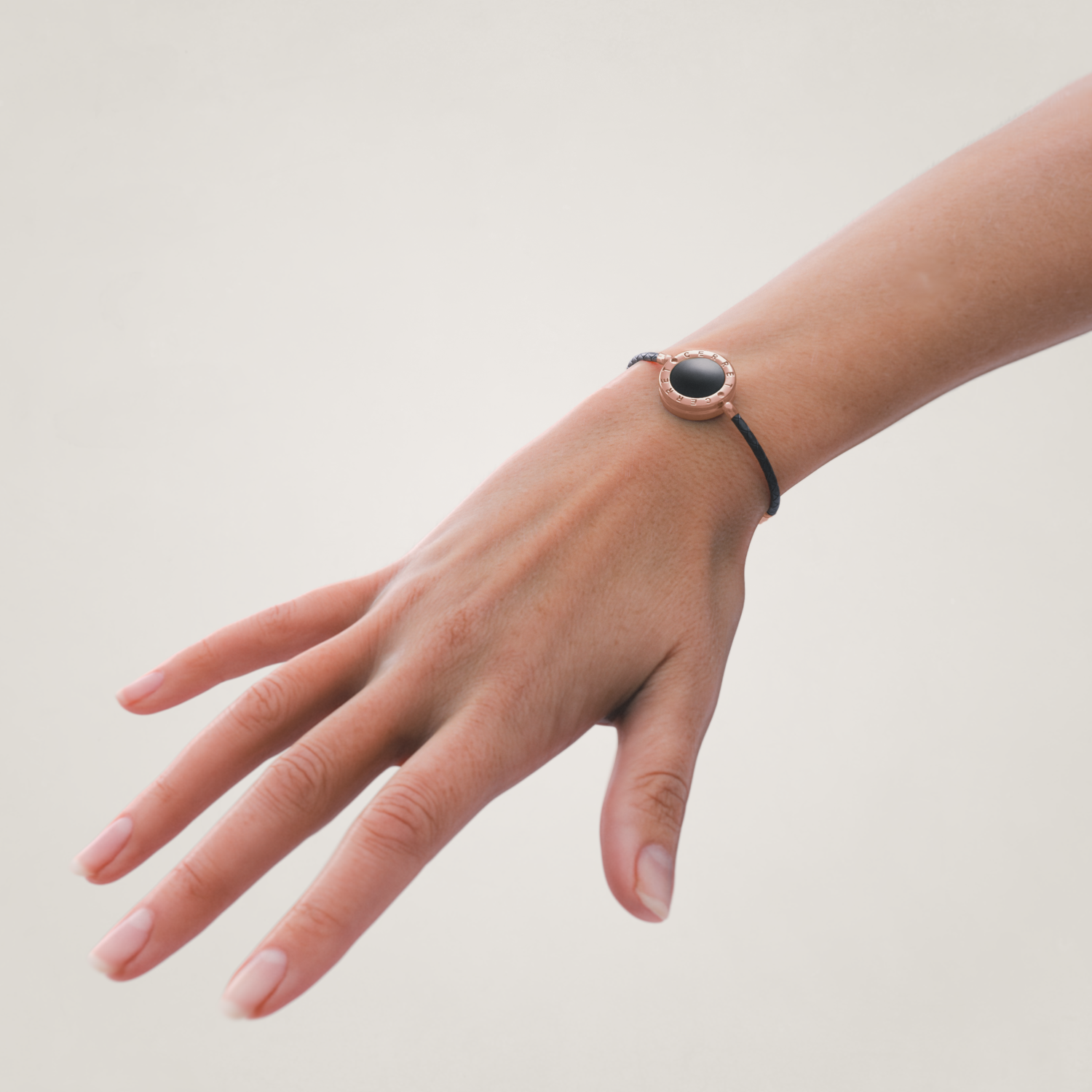 The Cerret Rose Gold Plated Luxury Safety Bracelet