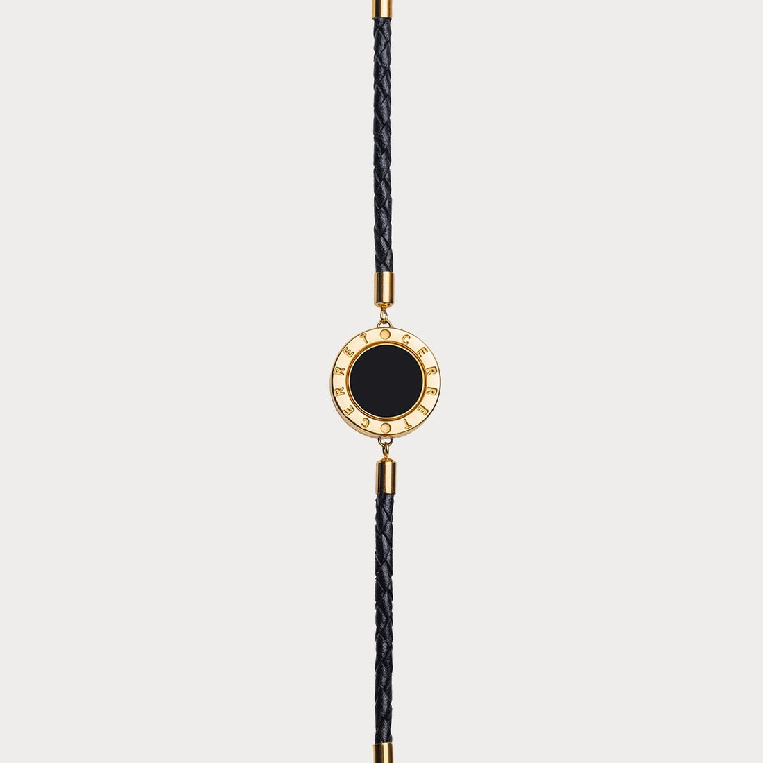 Le bracelet de sécurité de luxe plaqué or 24 carats Cerret