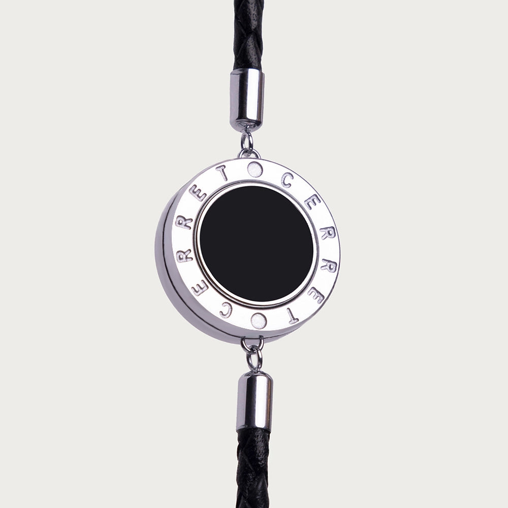 The Cerret Silver 925 Plated  Luxury Safety Bracelet