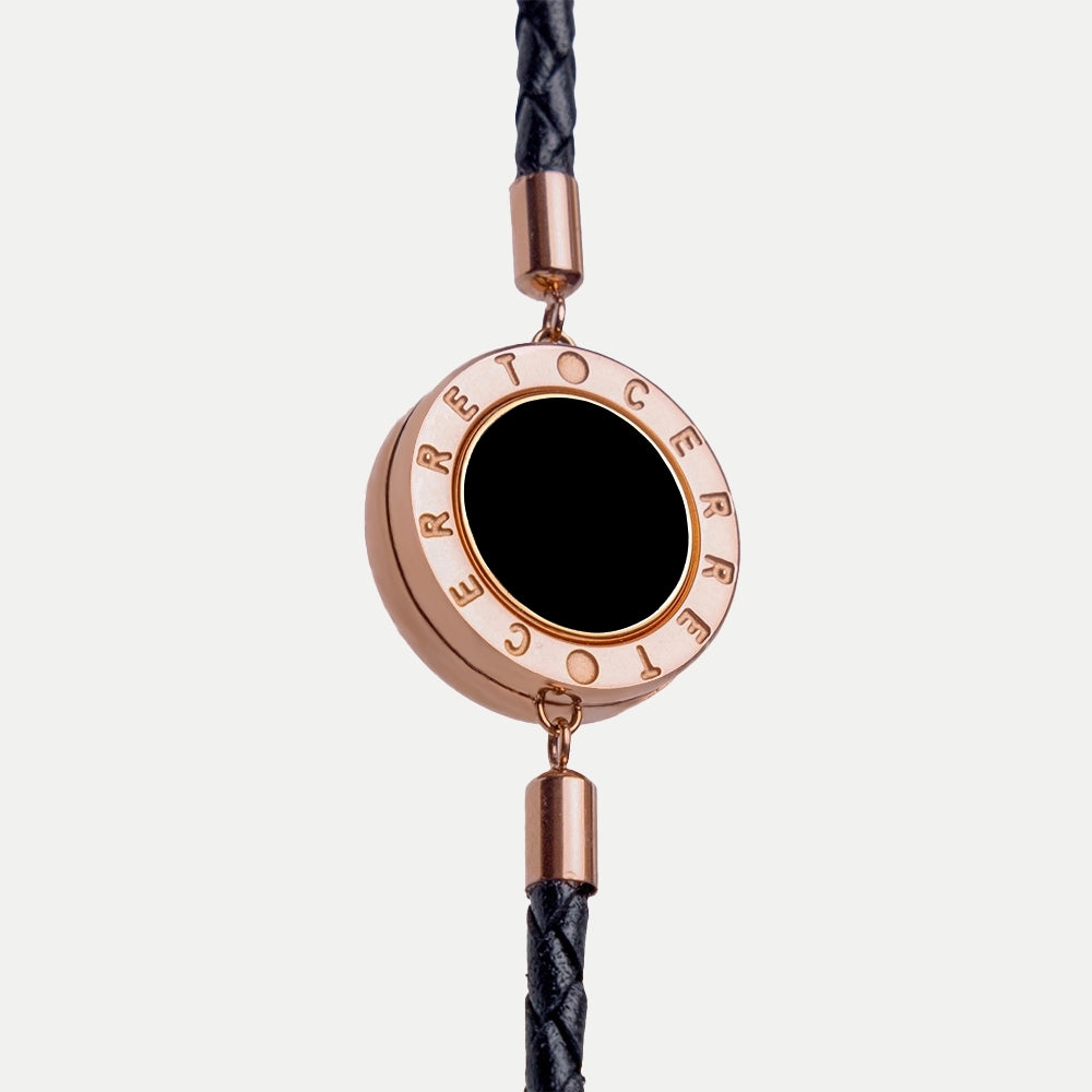 The Cerret Rose Gold Plated Luxury Safety Bracelet